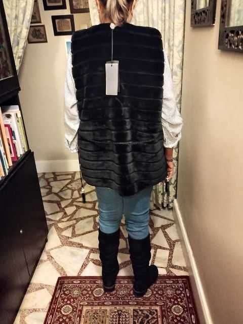 Дамски елек от еко кожа