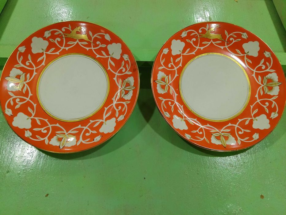 Комплекты национальных фарфоровых сервисов, производство ссср, ташкент