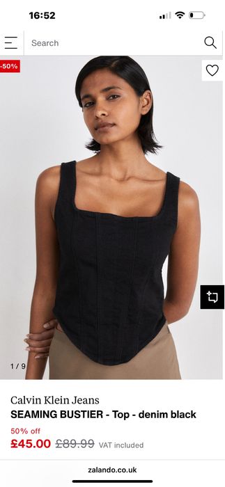 Calvin Klein jeans топ