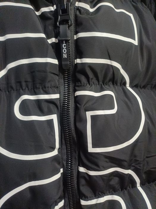 Ново мъжко черно зимно яке