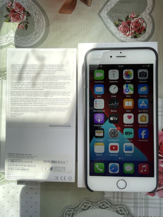 Vând iPhone 6 sPlus aproape nou