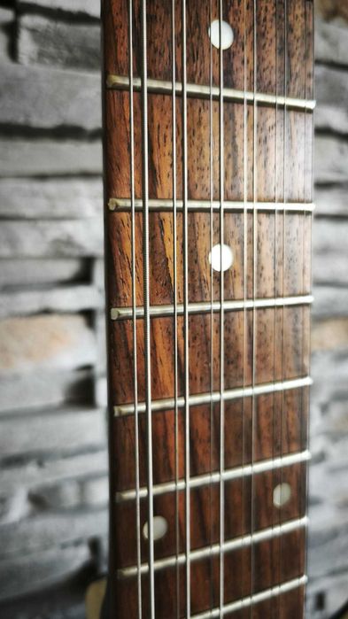 Danelectro ’59 12 LB – chitară electrică cu 12 corzi, modificare custom lutier Germania
