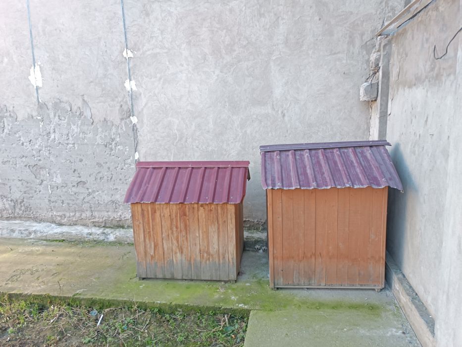 Будка для собак 2 штуки