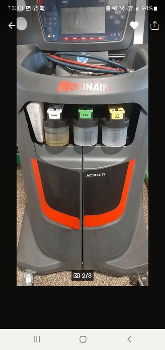 Aparat freon auto R134 sau R1234yf Robinair.