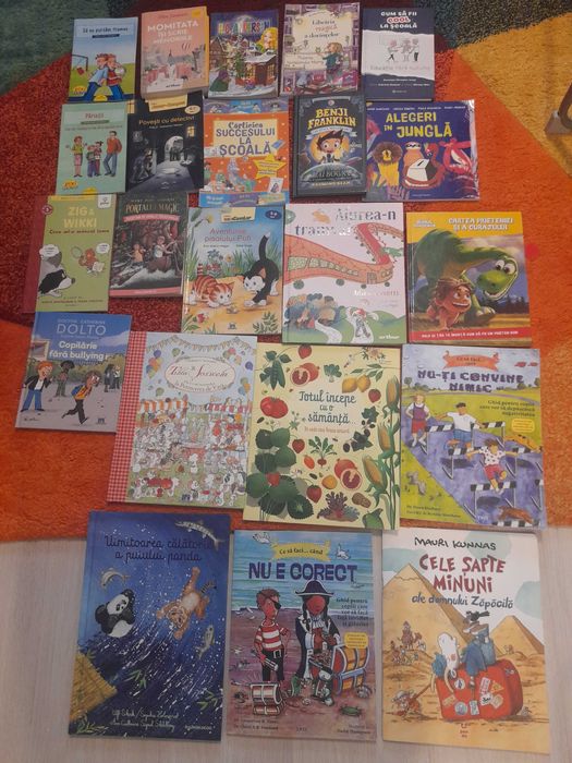 Vand carti pentru copii, varsta 6-10 ani