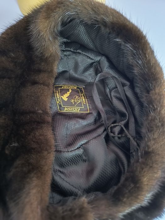 Берет женский норковый