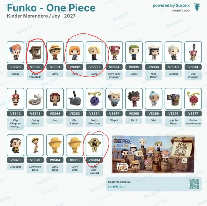 Ван пис киндер one piece kinder joy