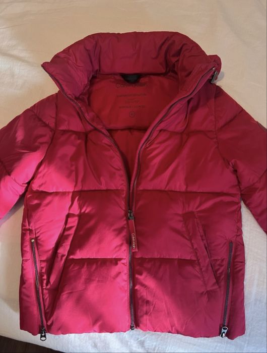 Geacă de iarnă, Calvin Klein, XS, Roz Fucsia, în stare perf