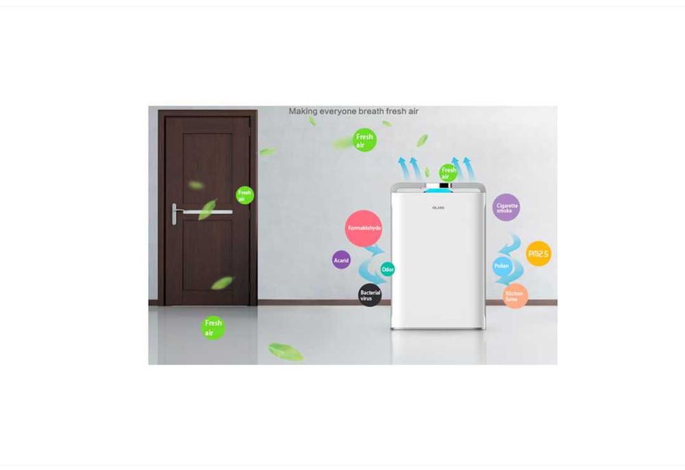 Пречиствател овлажнител йонизатор за въздух Attractive Oberon 488