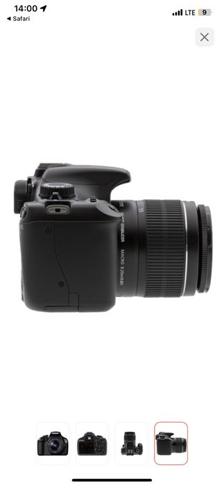 Фотоаппарат Canon 1100 d