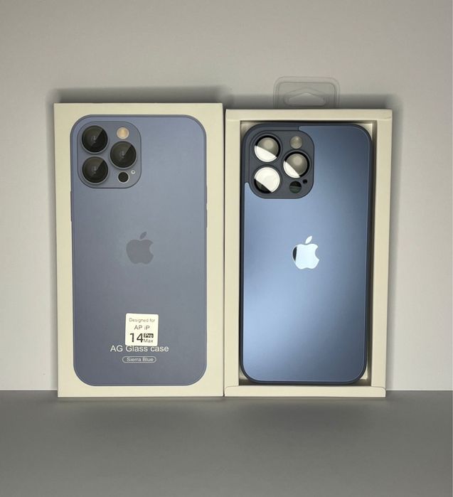 Husa sticla premium AG GLASS MagSafe iPhone 13 14 15 Plus Pro Max