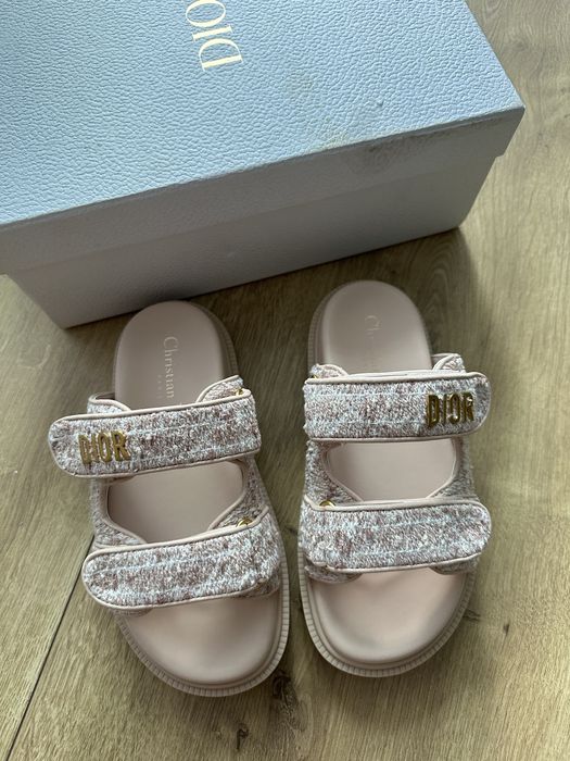 Papuci Dior - dioract rose