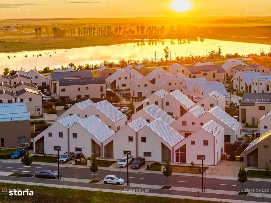 Case lângă lac, zonă verde | Metrou 20 min | Acces rapid București C6