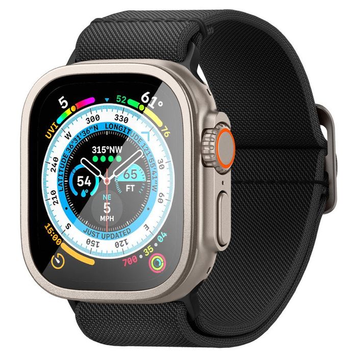 Стъклен протектор с рамка за Apple Watch Ultra (49mm) от Spigen