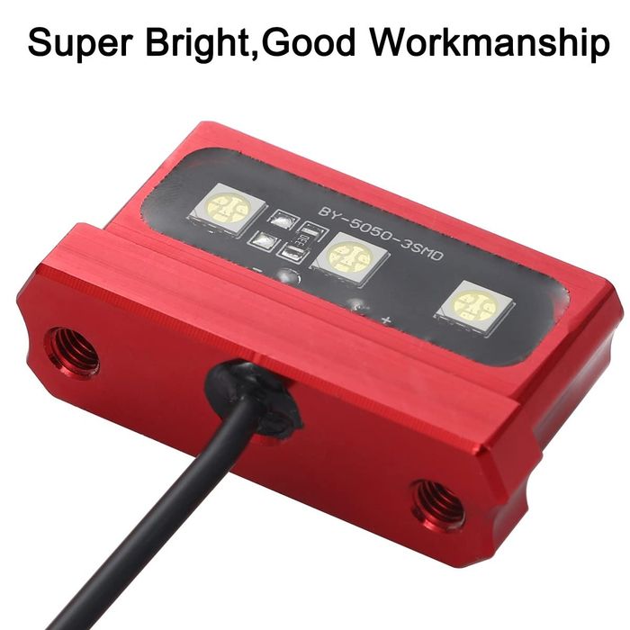 Lampa led numar moto