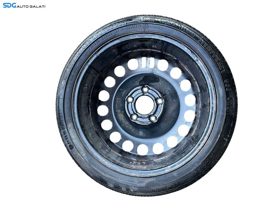 Roata Janta Tabla Rezerva Slim 5x110 T115 70 16 R16 Opel Vectra B 1995 - 2002 Cod 2160132 13205892 [B4196]