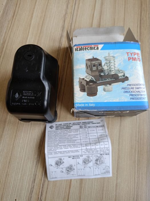 реле давления Italtecnica PM/5