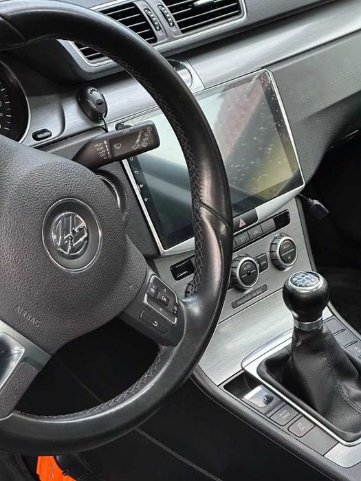 VW PASSAT B7 B6 CC 2010-2015 2-DIN 10” 1280x720 с Android 14, 6/128GB, 4G/LTE
