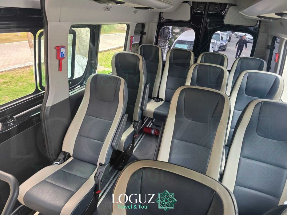 O‘zbekiston bo‘ylab professional mikroavtobus xizmati kun-u tun 24/7
