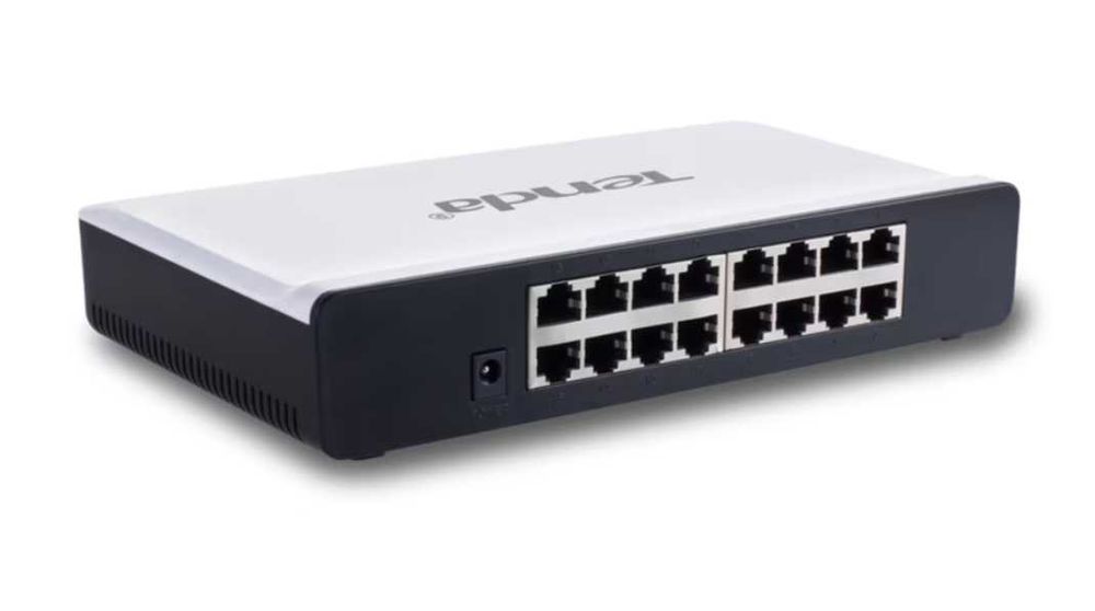 Switch Tenda S16, 16 Port-uri 10/100 Mbps