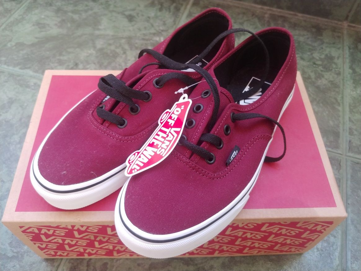 Vans cheap bordeaux 38