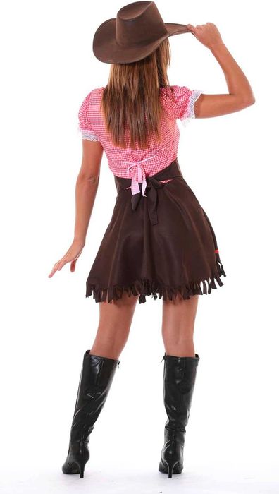 Costum cowgirl S M 38-40 halloween carnaval petrecere