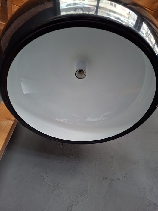 Висяща черна лампа