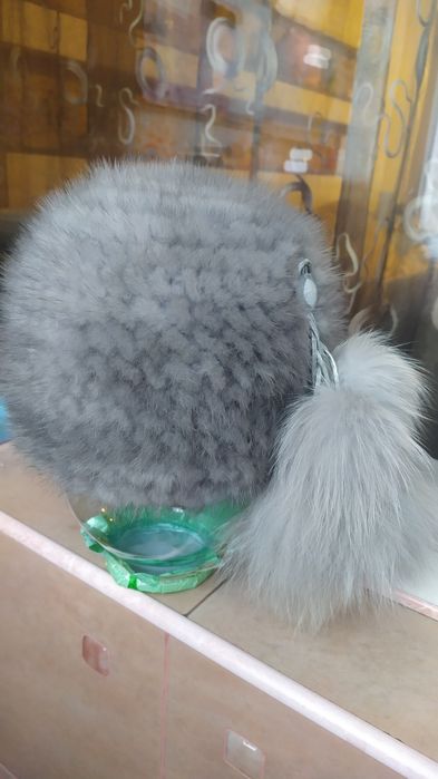 Шапка норка берет