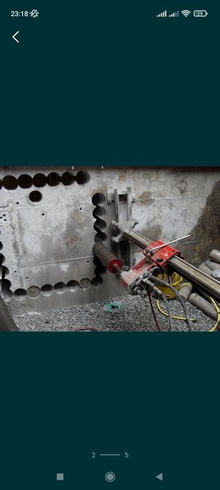 Бетон тесу Алмазноесверление