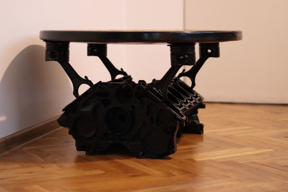 Маса V8 G Class с епоксиден плот смола