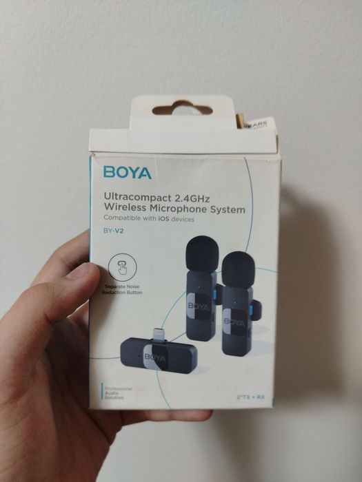 Петличка BOYA BY-V2 до 13 айфона