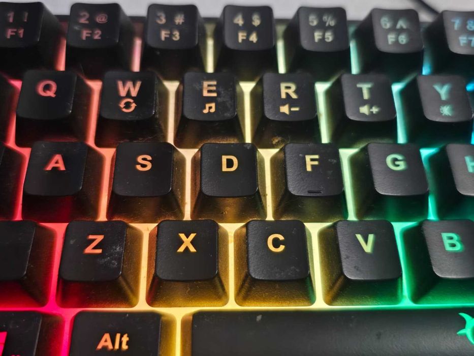 Tastatură Gaming White Shark Ronin GK-2201, Mecanică, Iluminare RGB, Layout 60%