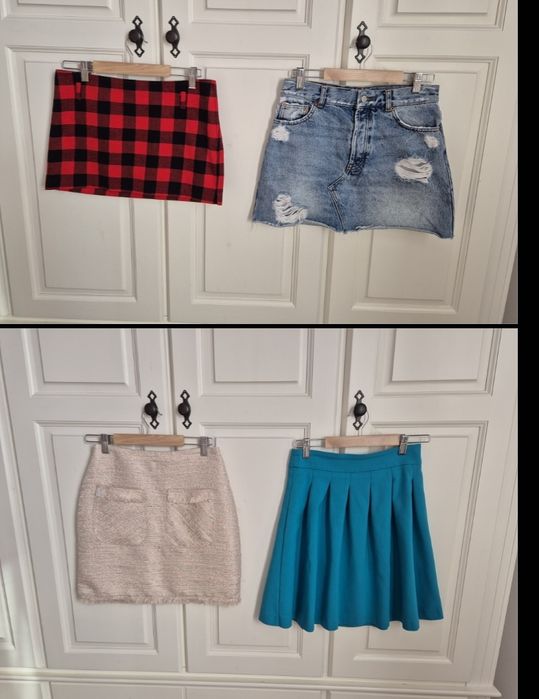 Fusta blugi si alte fuste casual elegante