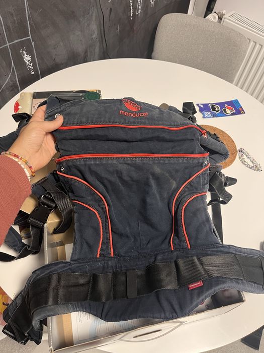Marsupiu ergonomic Manduca negru