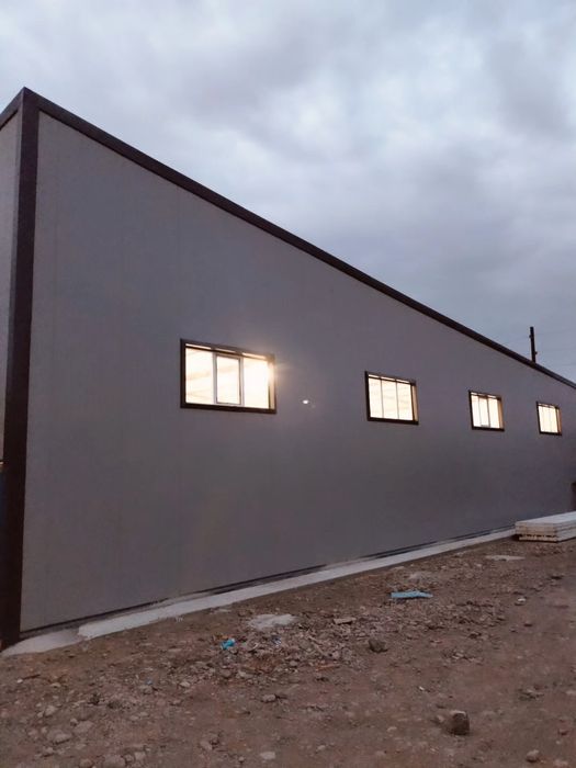 Монтаж сендвич понели под ключ