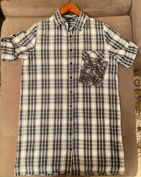 Рубашка длинная.