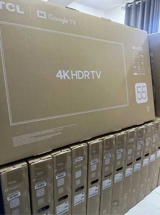 Телевизоры TCL 55/65 дюймов 4K SmartTV доставка прошивка бонус