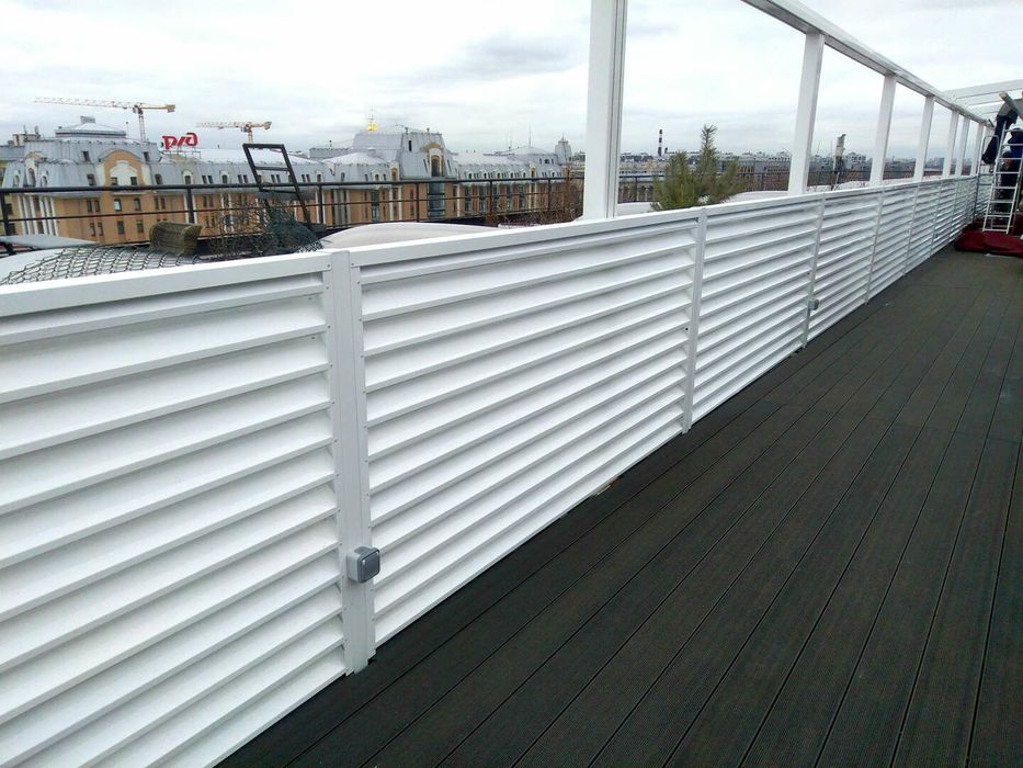 Жалюзи забор. Забор жалюзи ограждения