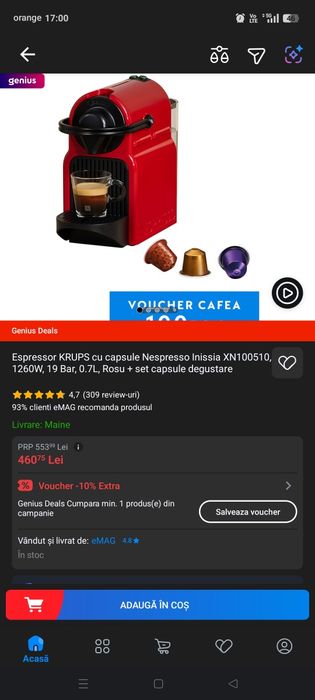 Vând aparat de cafea !