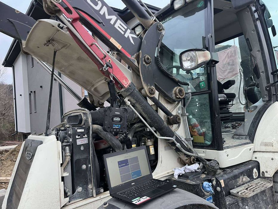 Диагностика на извънпътна техника:багери,трактори,индустриални машини