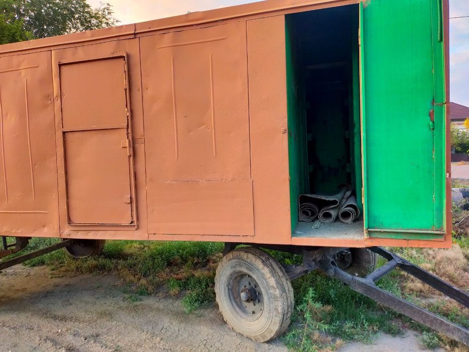 Продам вагончик передвижной колёсный