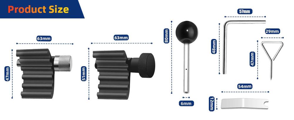 Set blocare distributie cu motoarele VW 1.2  1.4 1.6, 1.9 NOU factura