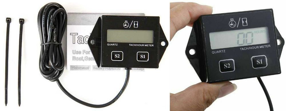 Turometru+ ore funtionare motor barca, ATV, ski-jet, salupa. Nou!