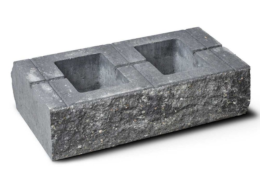 Boltar gard splitat 60x30x16 cm granit