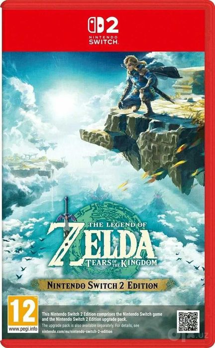 The legend of zelda Tears of kingdom Mario Nintendo switch Катридж