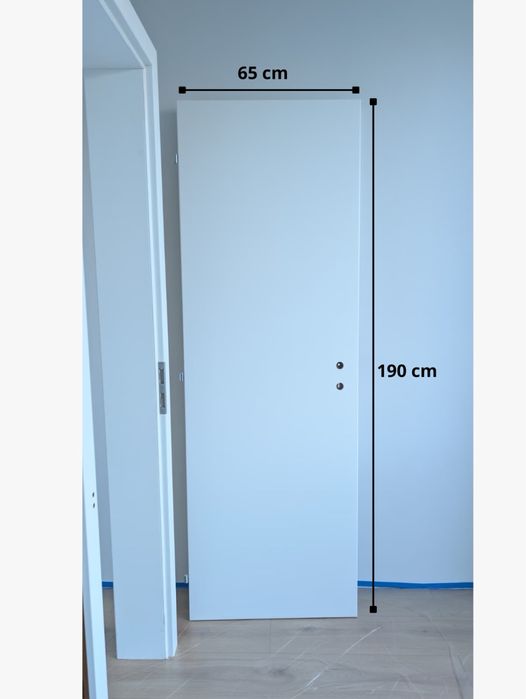 Интериорна врата Gradde Бял мат