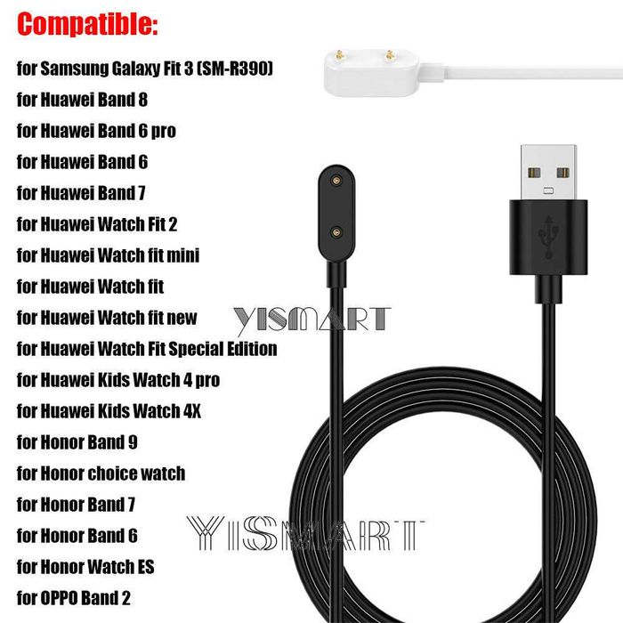 Оригинални зарядни за ВСИЧКИ смарт гривни и часовници по модел