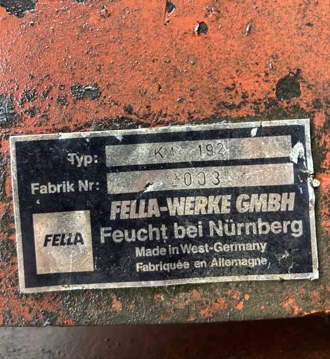 Vând Cositoare Fella cu 2 tamburi