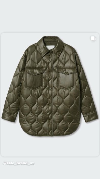 Лёгкая стёганная Куртка Mango