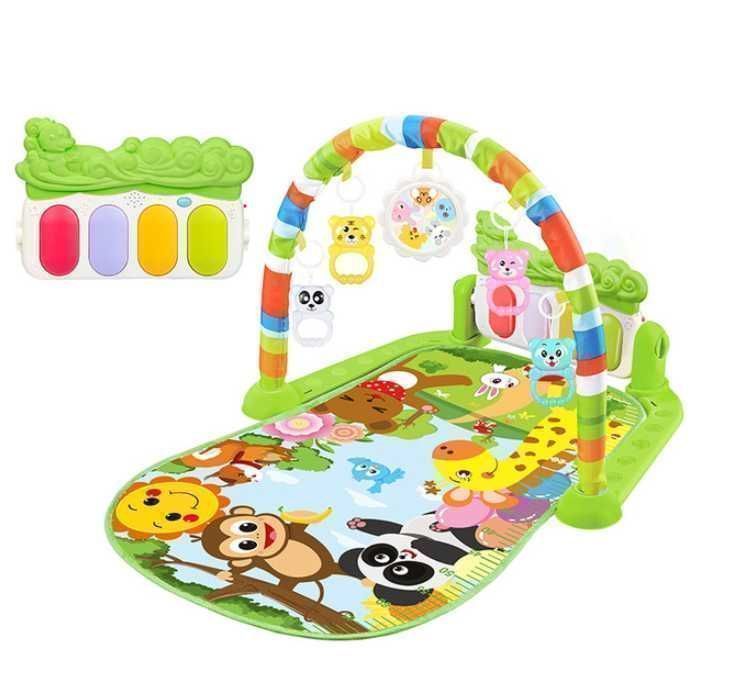 Salteluta activitati bebelusi, NOUA,5 jucarii interactive,Pian muzical